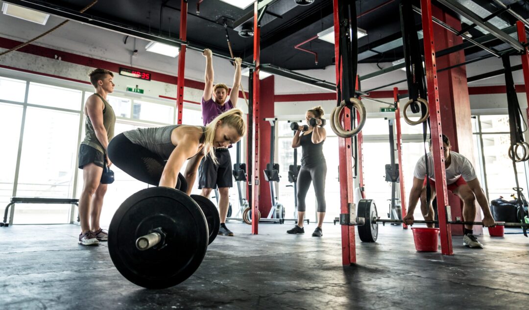 setting up cross training box