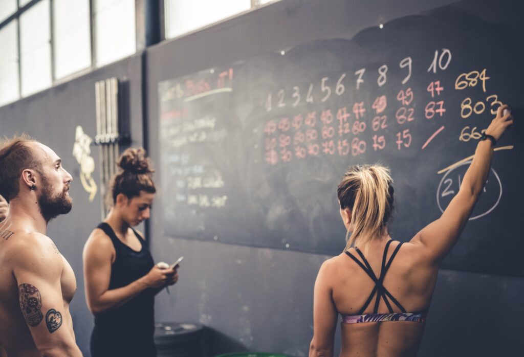 set up crosstraining box