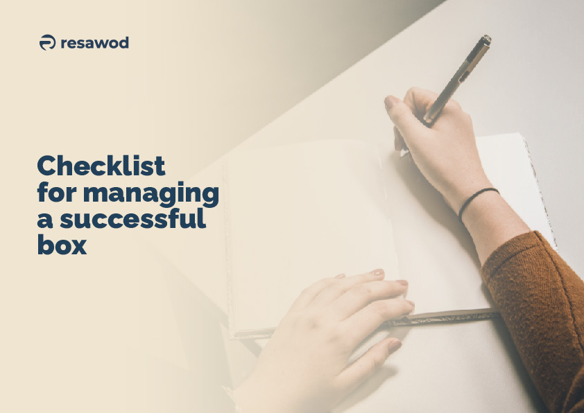 Checklist para gestionar box