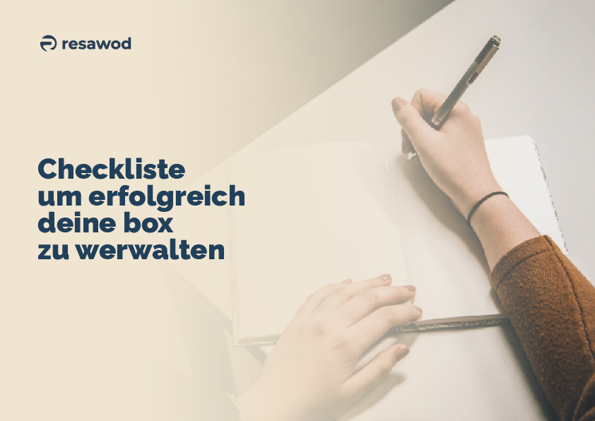 Checklist para gestionar box